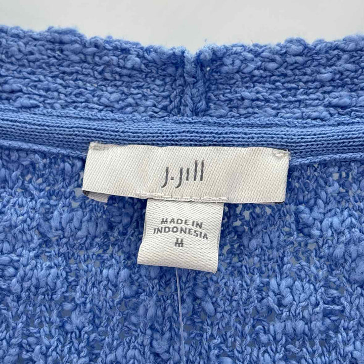 Size M J JILL Blue Sweater
