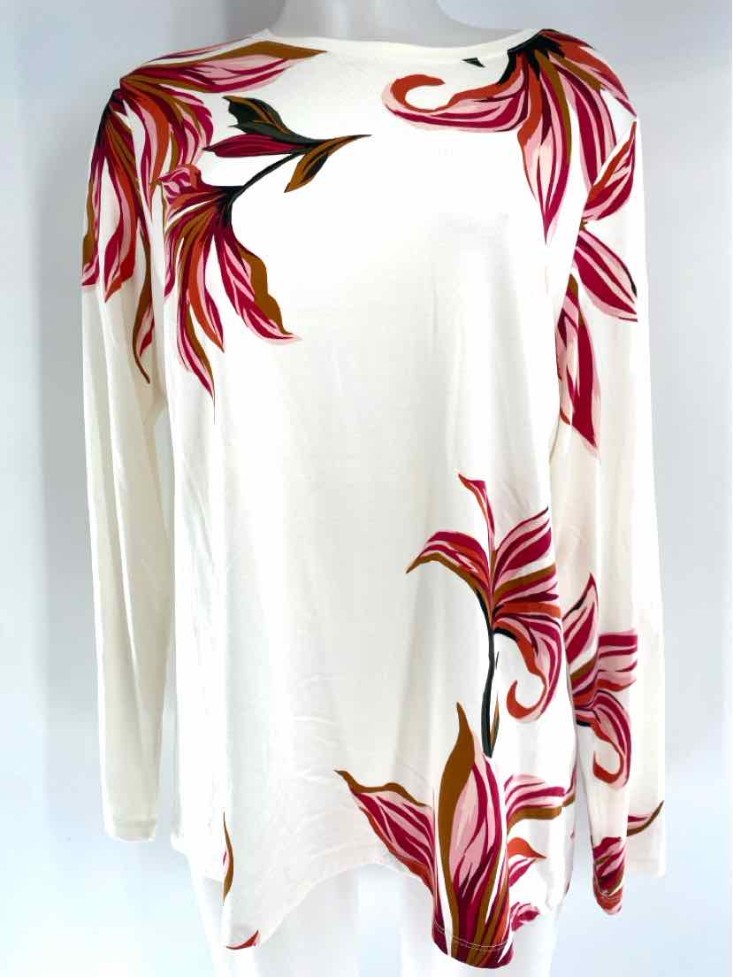 Size L Chico's Cream Shirt