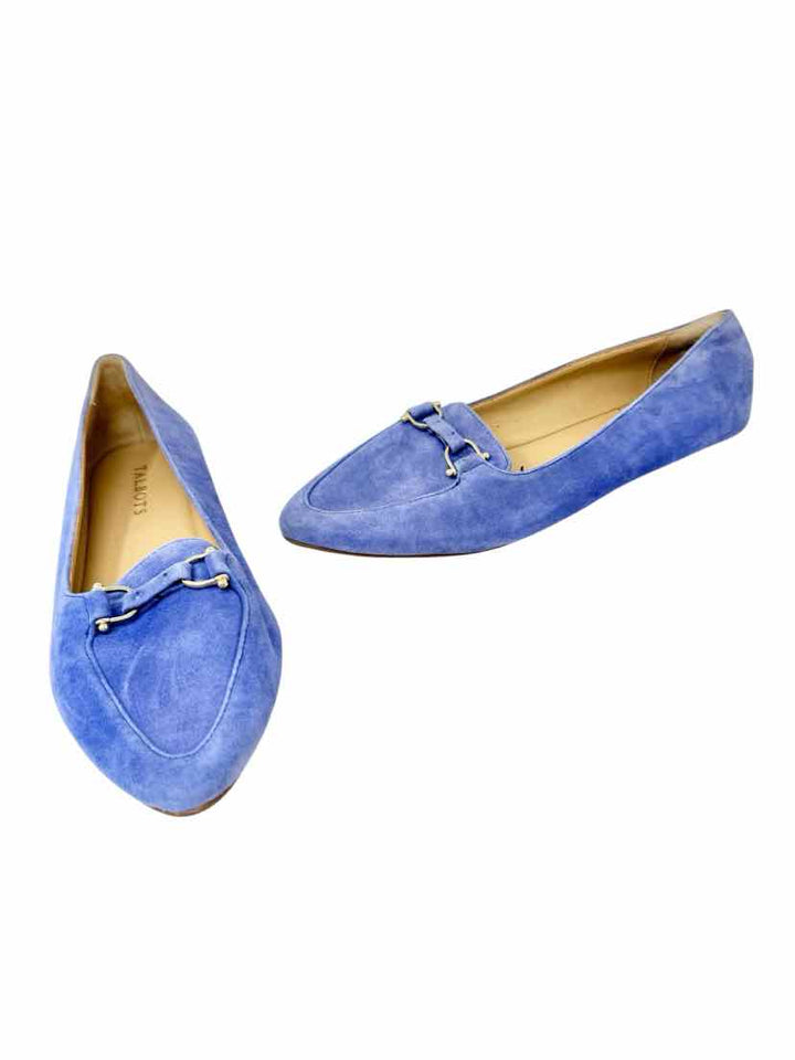 Shoe Size 8.5 Talbots Blue Flats