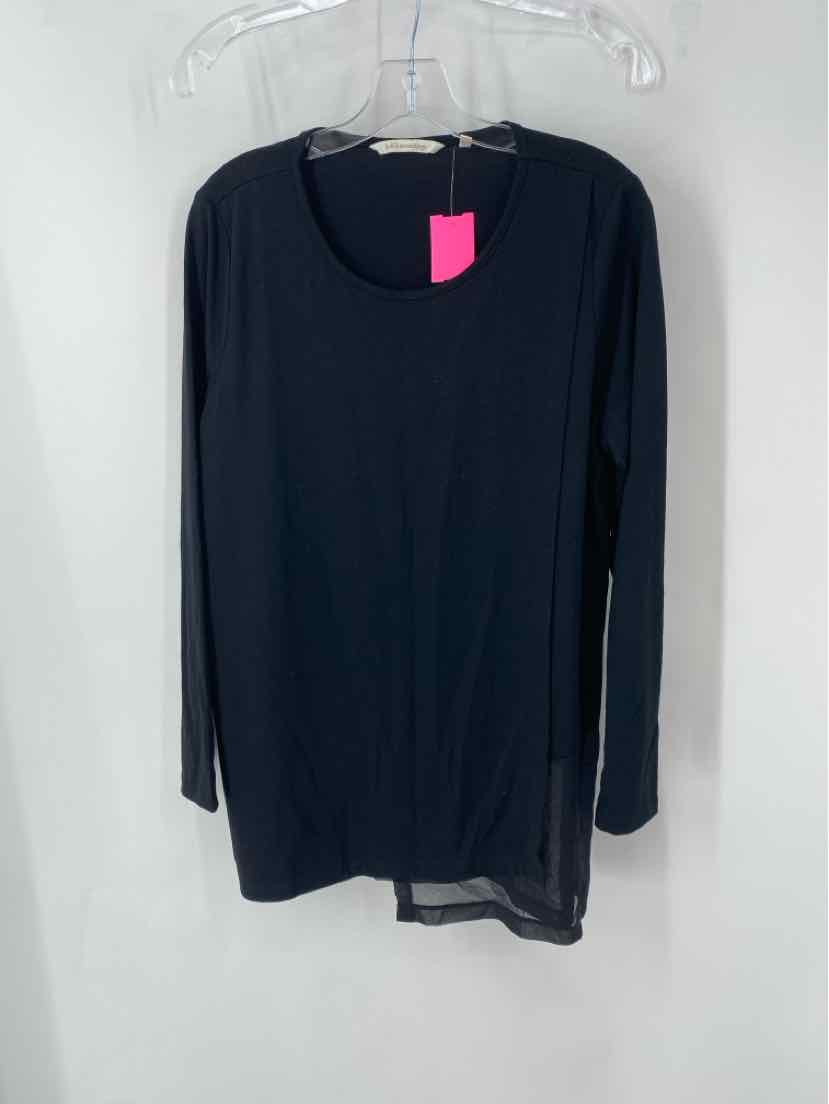 Size L SOFT SURROUNDINGS Black Shirt
