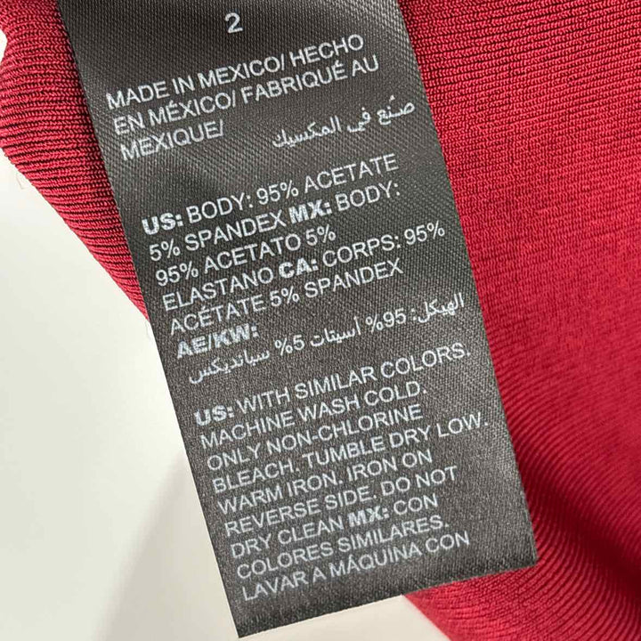 Size L Chico's Burgundy Shirt