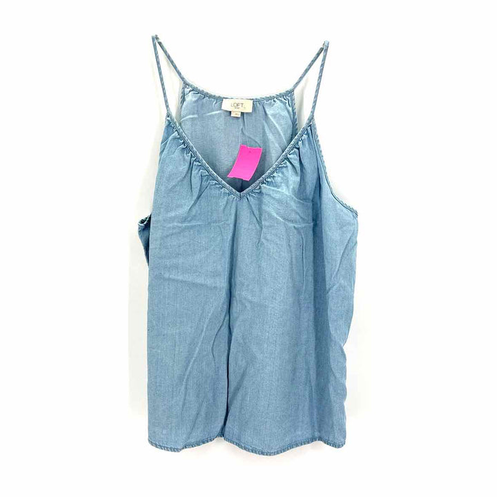 Size L LOFT Blue Chambray Shirt