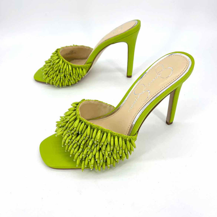 Shoe Size 7.5 Jessica Simpson Lime Green Sandals