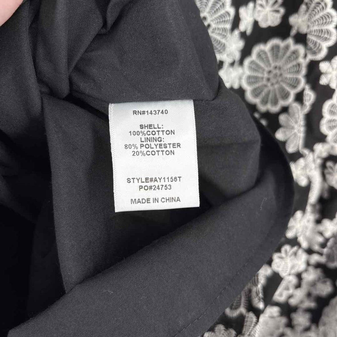 Size XL HYACINTH HOUSE Black/White Shirt