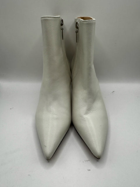 Shoe Size 5.5 SCHUTZ Ivory Leather Boots