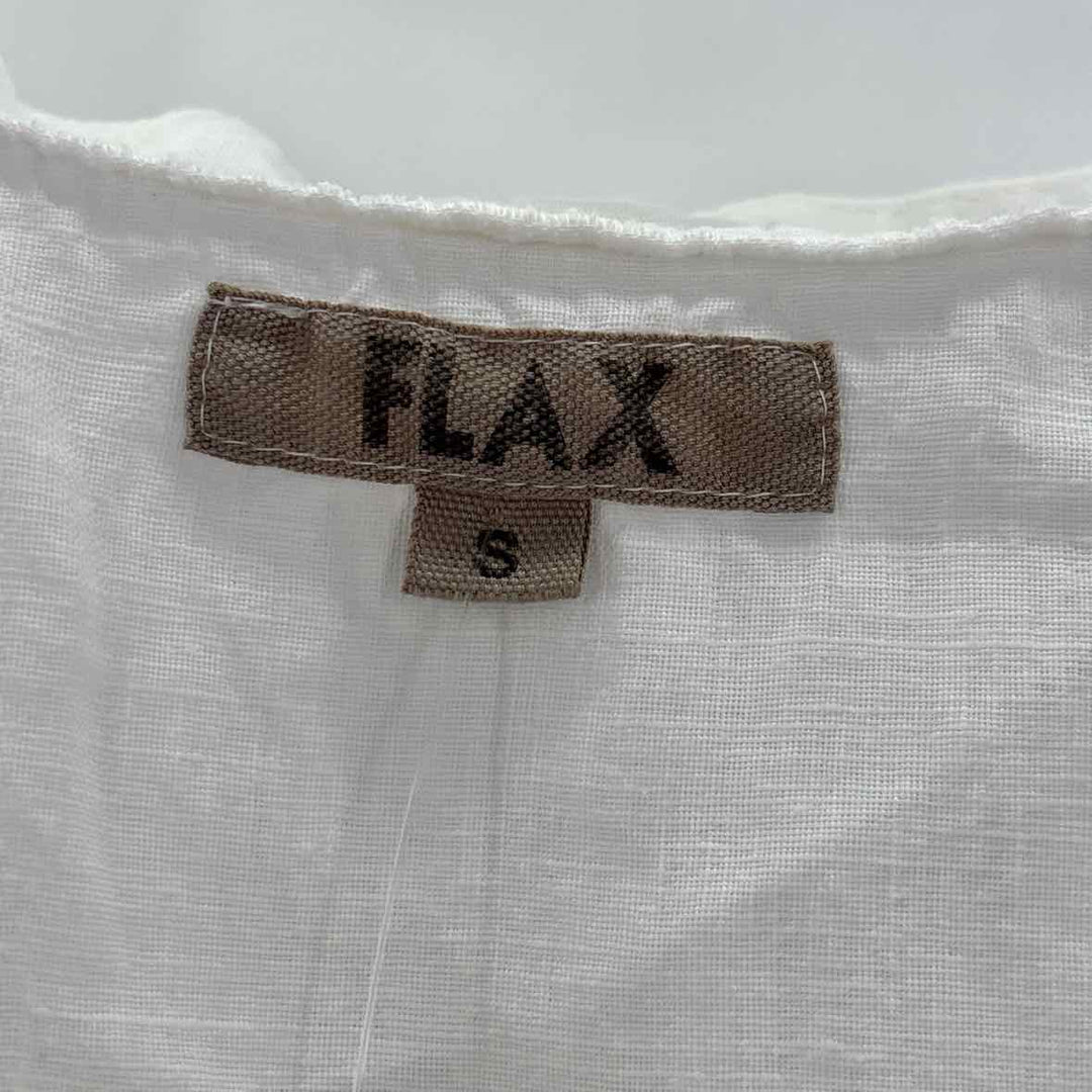 Size S F2F White Linen Shirt