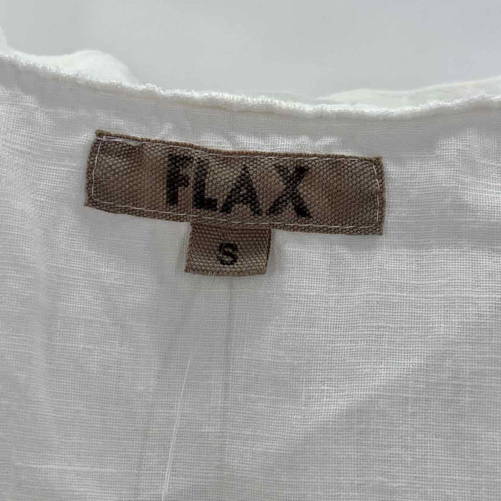 Size S F2F White Linen Shirt