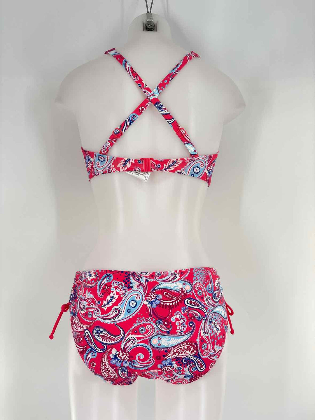 Size 8 Red Print Swimsuit