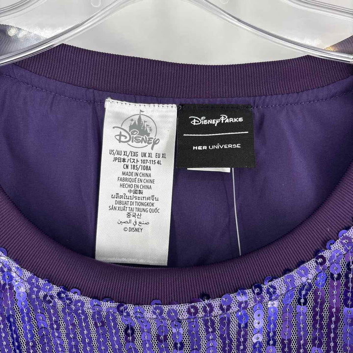 Size XL DISNEY Purple Shirt