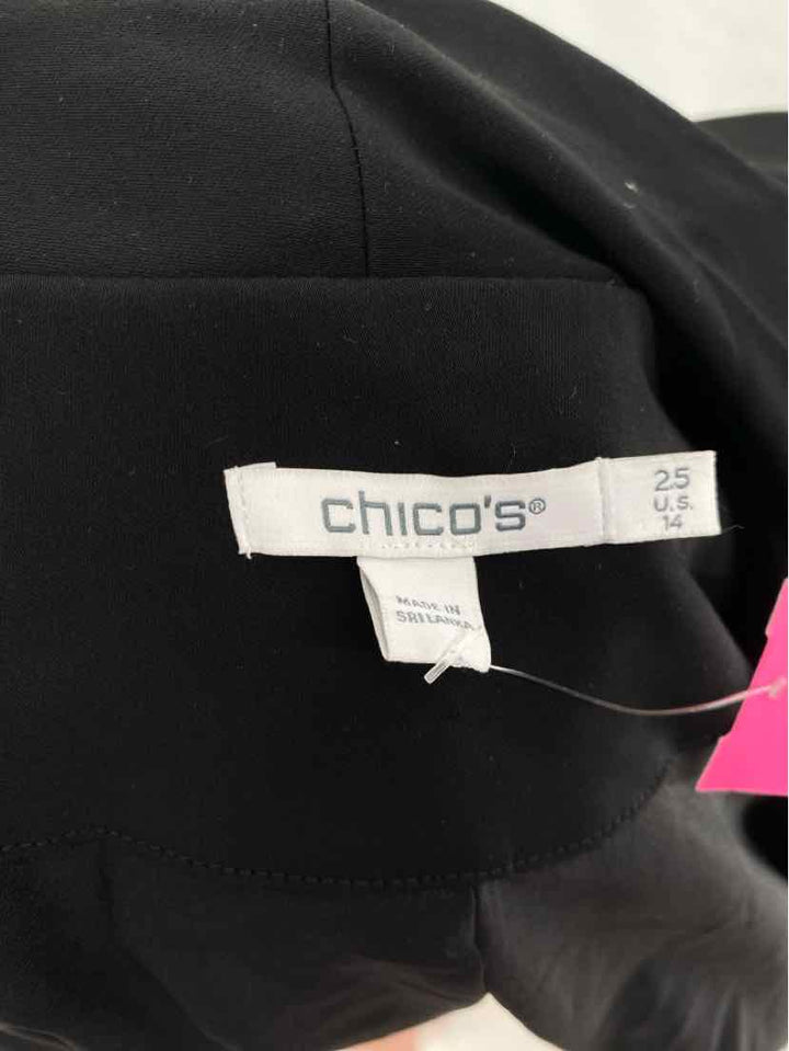 Size 14 Chico's Black Blazer