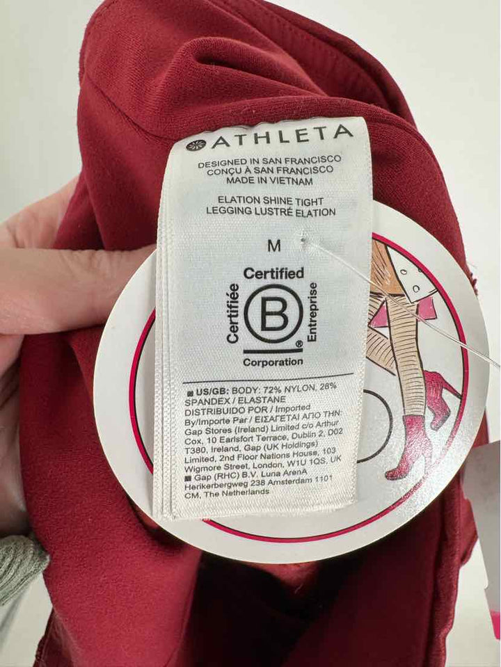 Size M Athleta Wine Pants