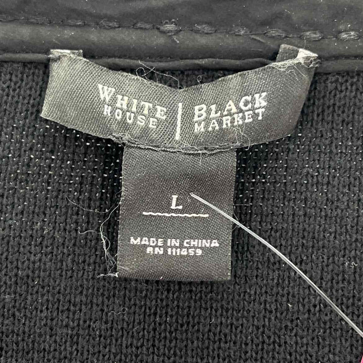 Size L White House Black Market Black Sweater