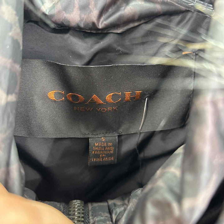 Size S Coach Black Nylon Vest