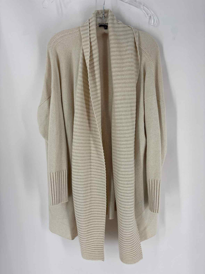 Size XL LAFAYETTE Ivory Cashmere Cardigan