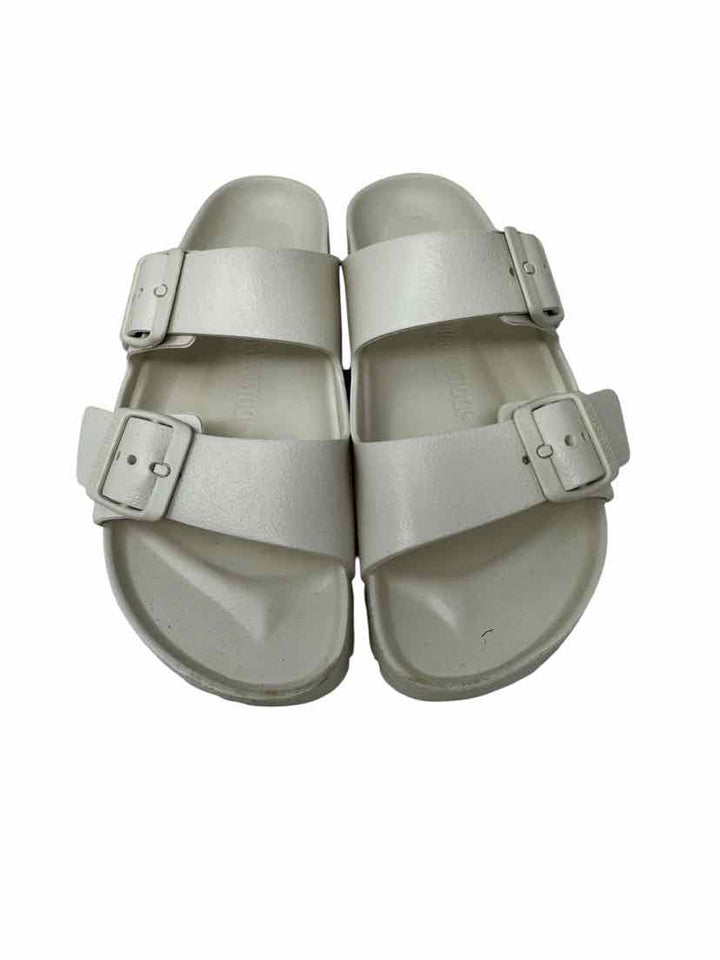 Shoe Size 38 Birkenstock White Sandals