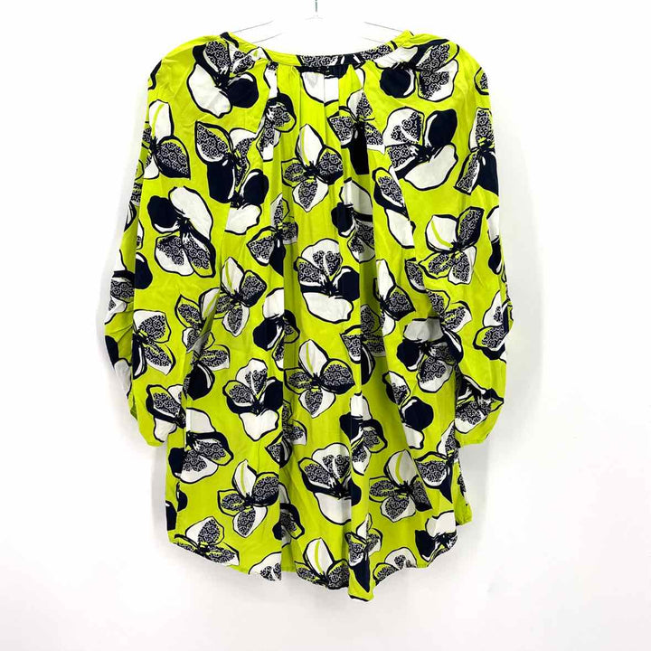 Size 2X KAARI Lime Green Shirt