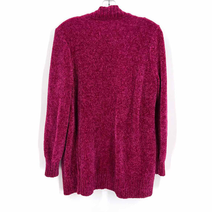 Size M LOFT Fuschia Knit Sweater
