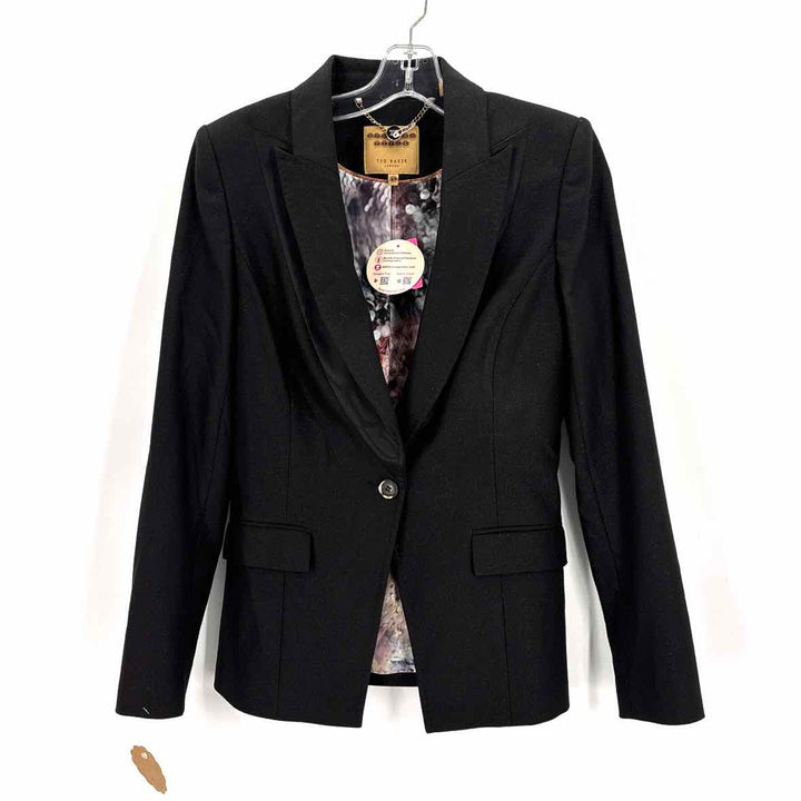 Size 2 TED BAKER Black Blazer