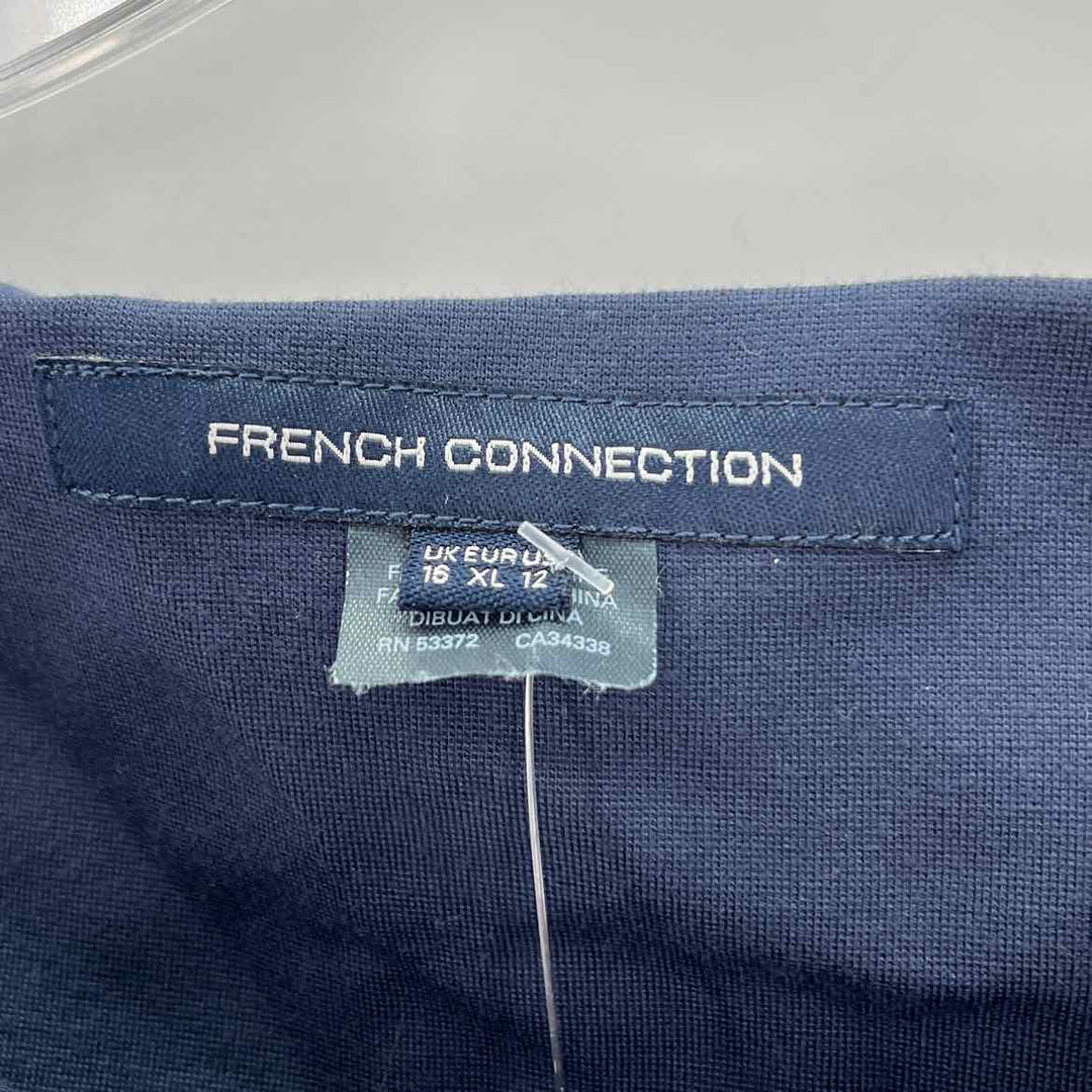 Size 12 FRENCH CONNECTION Navy Dress