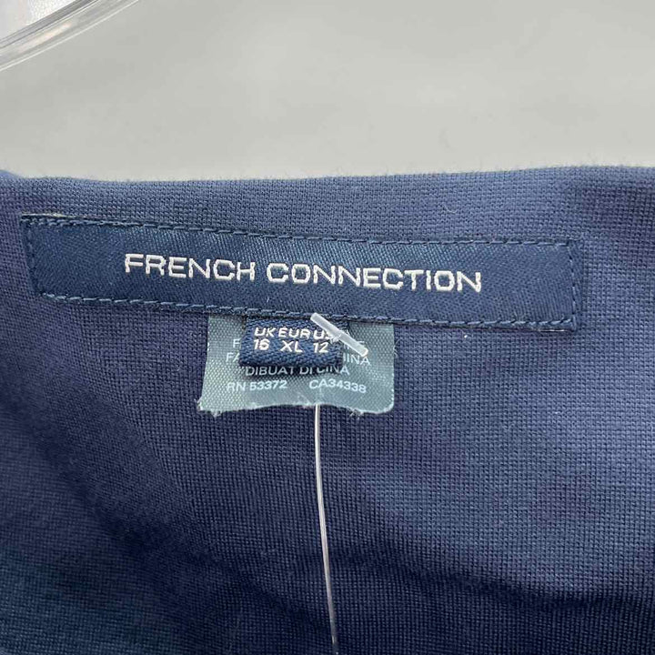 Size 12 FRENCH CONNECTION Navy Dress