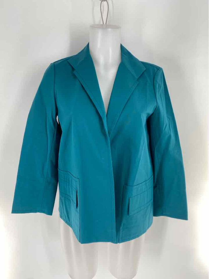 Size S LAFAYETTE Teal Blazer