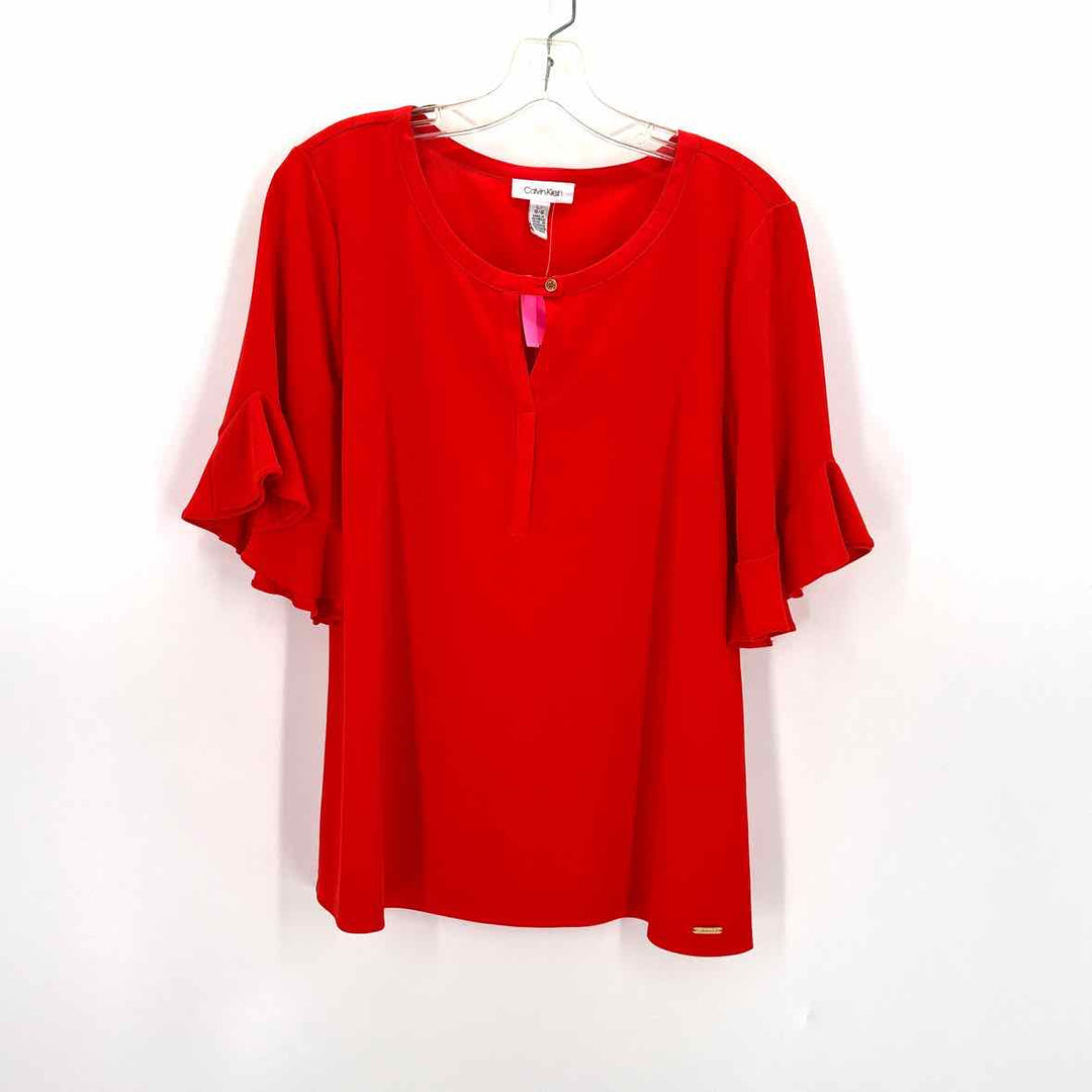 Size L Calvin Klein Red Shirt