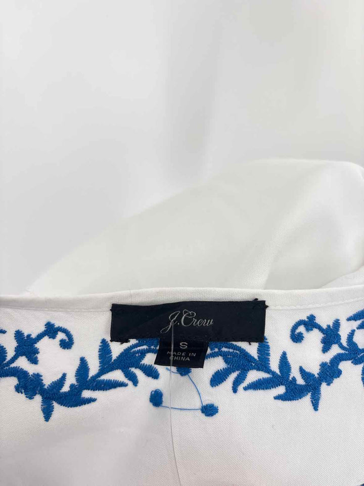 Size S J Crew White Shirt