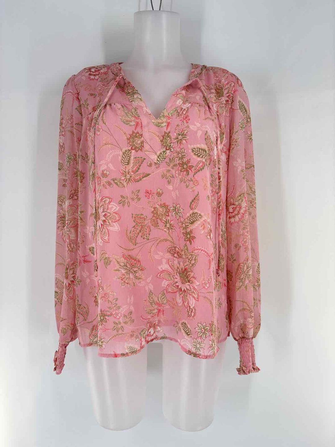 Size M JOIE PINK PRINT Shirt