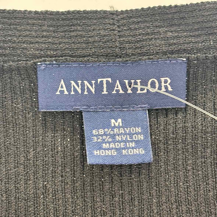 Size M Ann Taylor Black Sweater