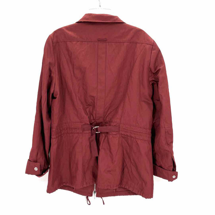 Size 12 White House Black Market Burgundy Jacket