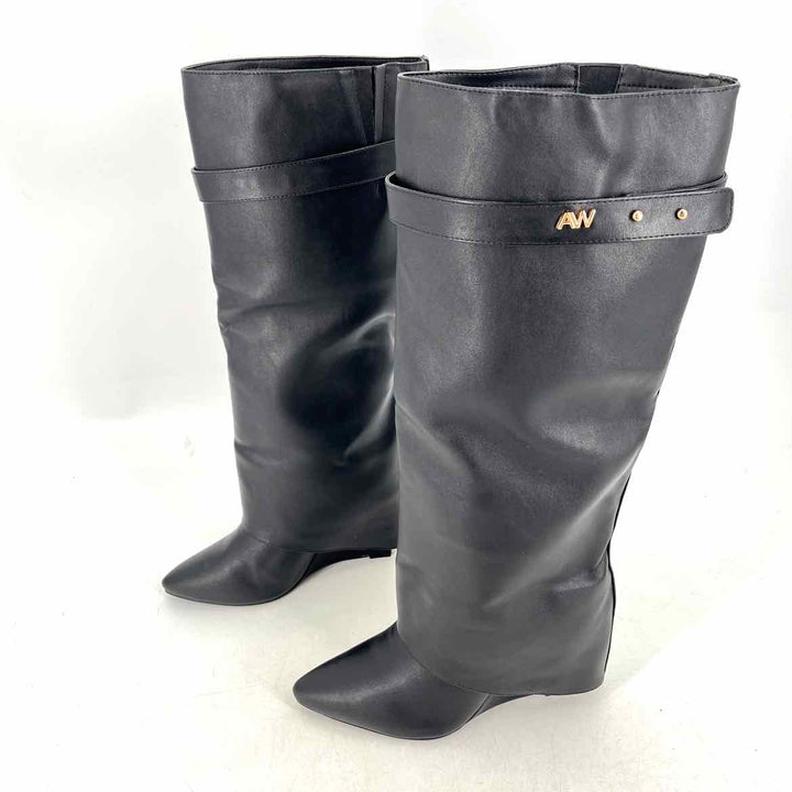 Shoe Size 7.5 AKIRA Black Boots