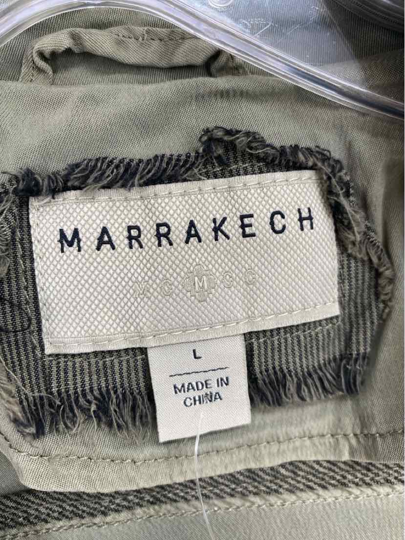 Size L MARRAKECH Olive Jacket