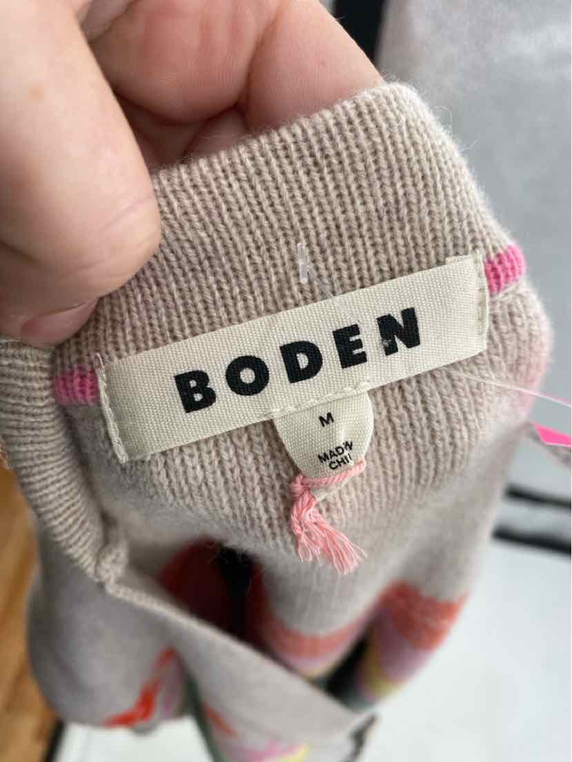 Size M Boden Tan Cardigan