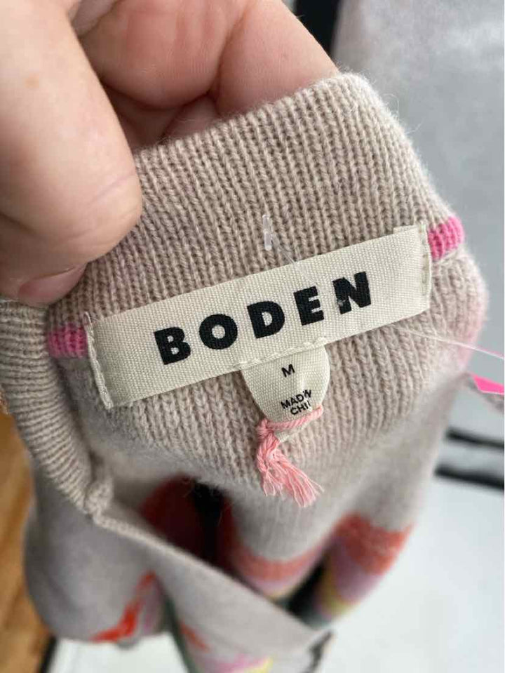Size M Boden Tan Cardigan