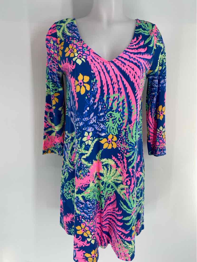 Size M Lilly Pulitzer Blue Dress