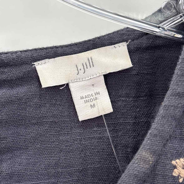 Size M J JILL Gray Shirt