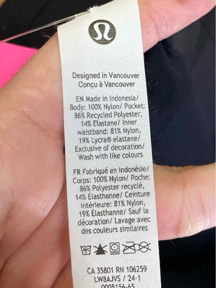 Size XL Lululemon Black Skirt