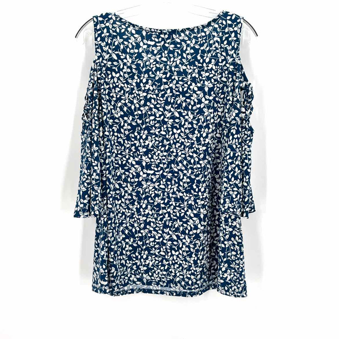 Size L Vince Camuto Blue Print Shirt