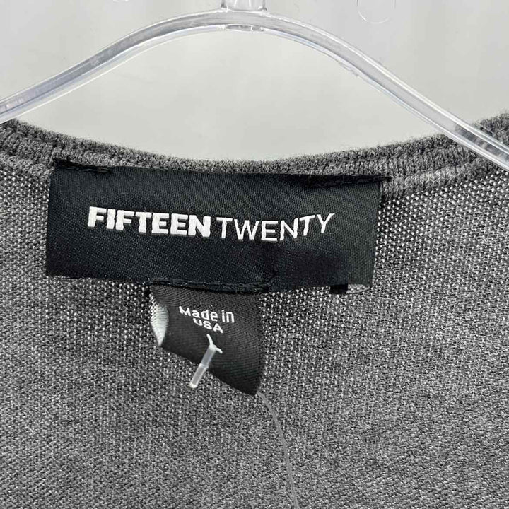Size L FIFTEEN TWENTY Gray Sweater