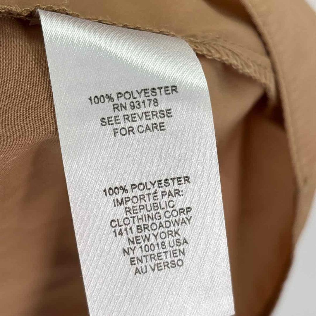 Size S TAHARI Tan Skirt