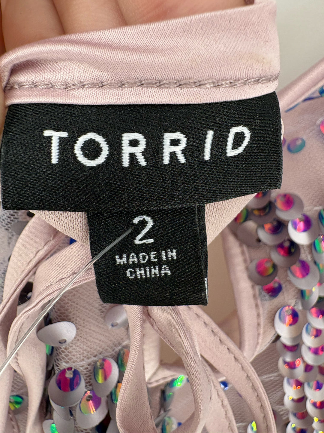 Size 2X Torrid Pink Shirt
