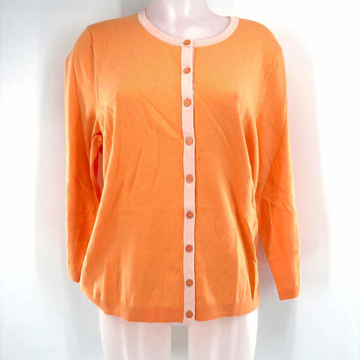 Size XL Talbots Orange Sweater