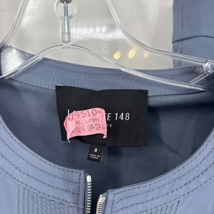 Size 8 LAFAYETTE Gray 2 PC Dress