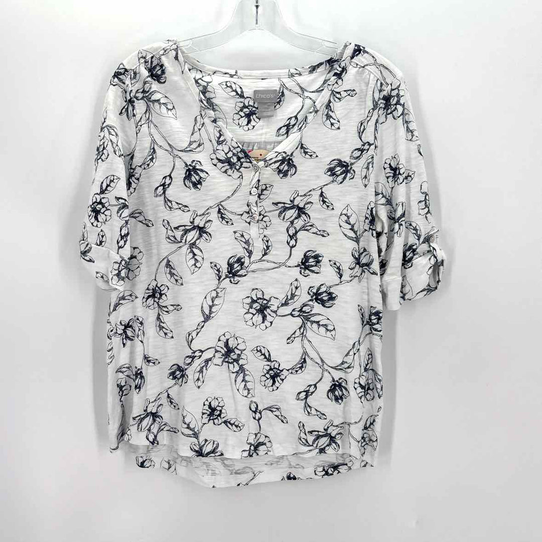 Size M Chico's White Shirt