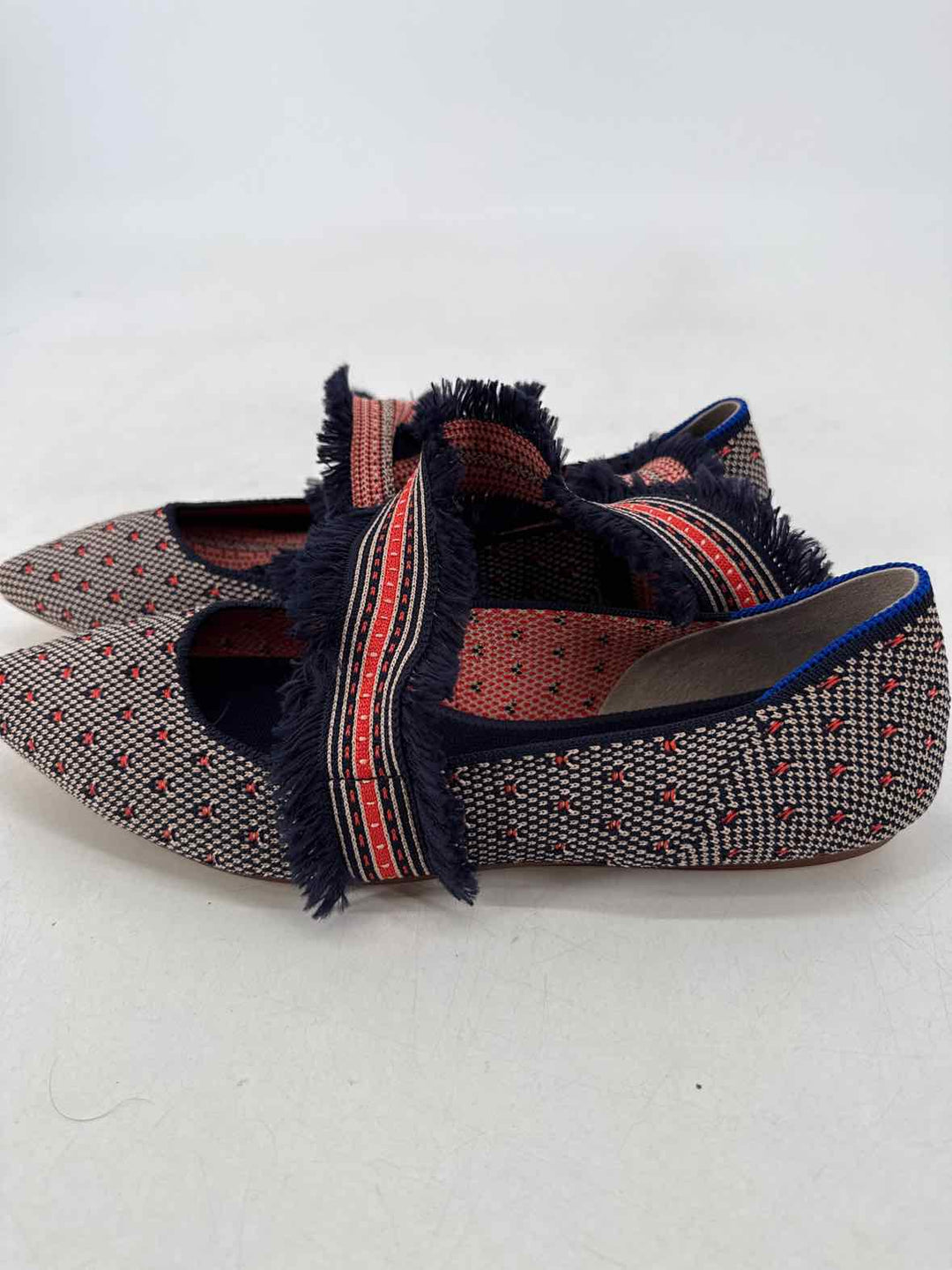 Shoe Size 10 ROTHY'S Navy Knit Flats