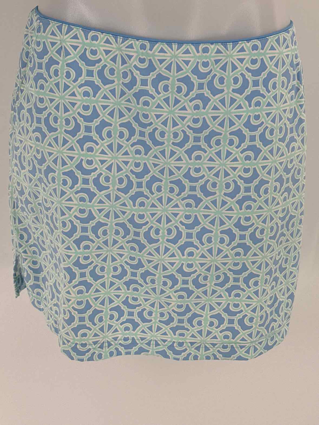 Size 8 Vineyard Vines Blue Print Skirt