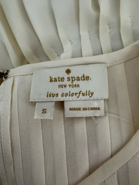 Size S Kate Spade Ivory Silk Shirt