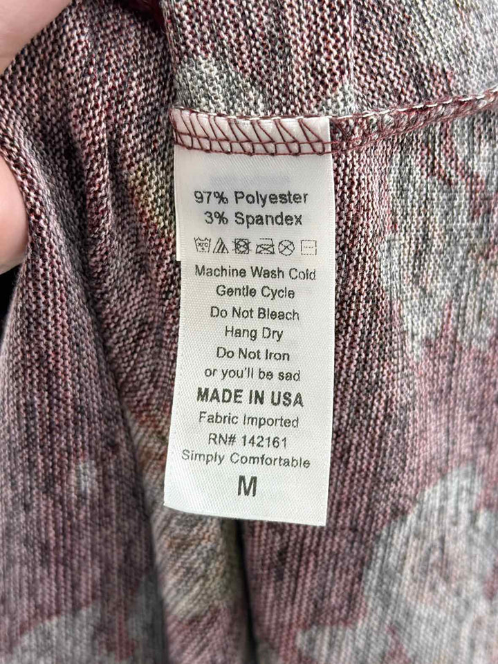 Size M lularoe Burgundy Cardigan