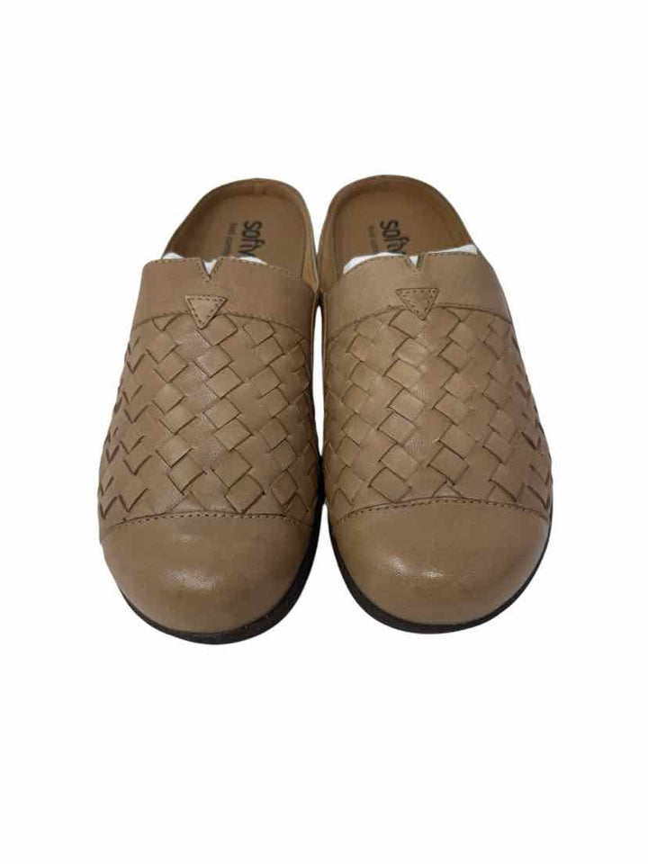 Shoe Size 8 Tan Leather Flats