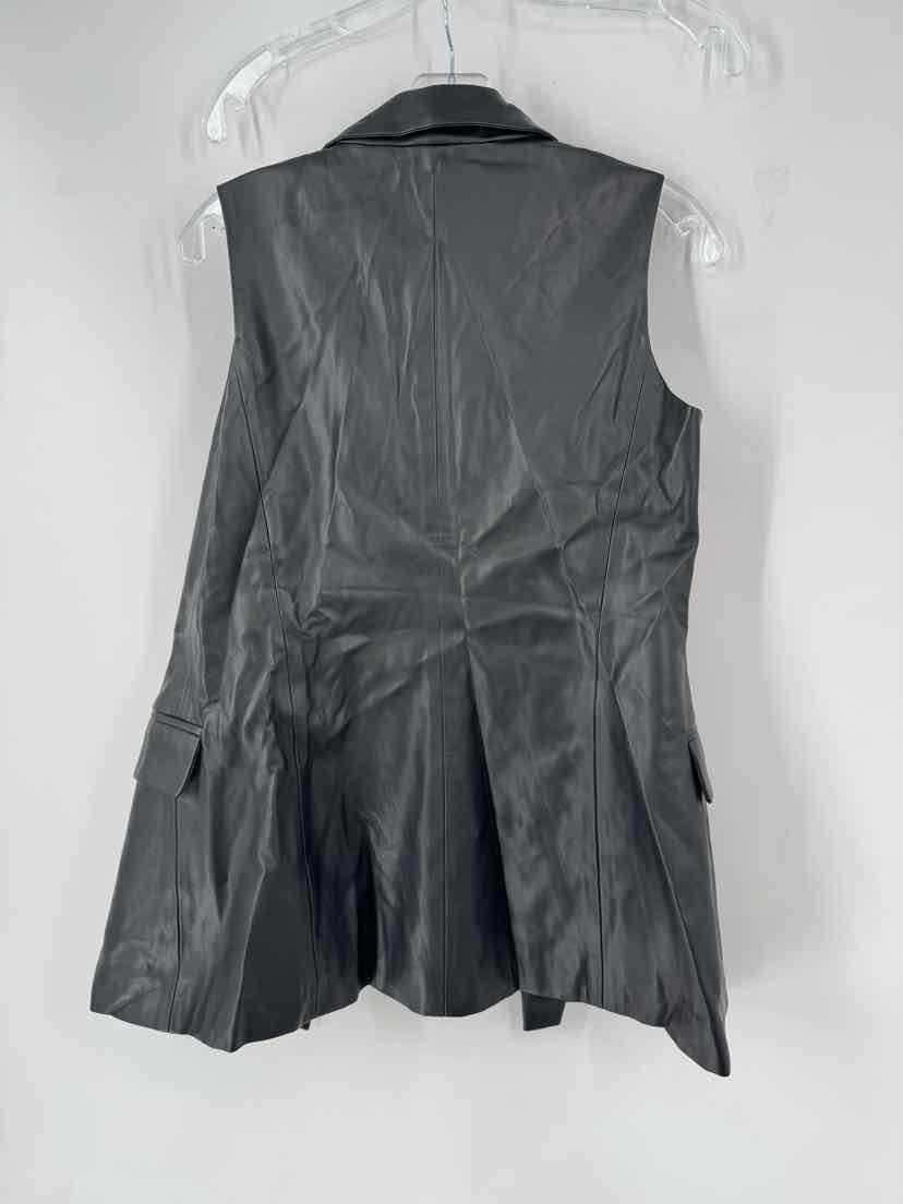 Size S Black Leather Jacket